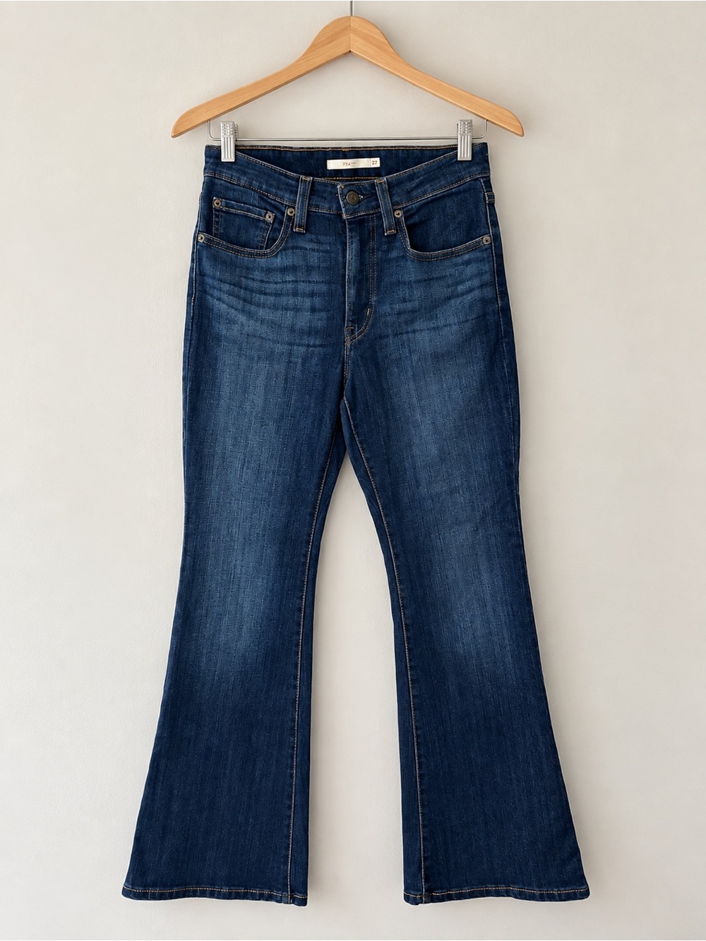 Levi's Dark Blue Flare Jeans